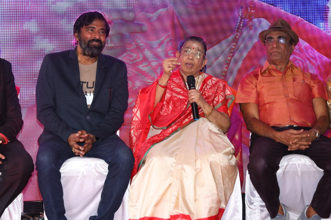 With Padma Bhushan P Susheela & Actor Sri Bhanuchander in a function of TN Telugu People’s Society